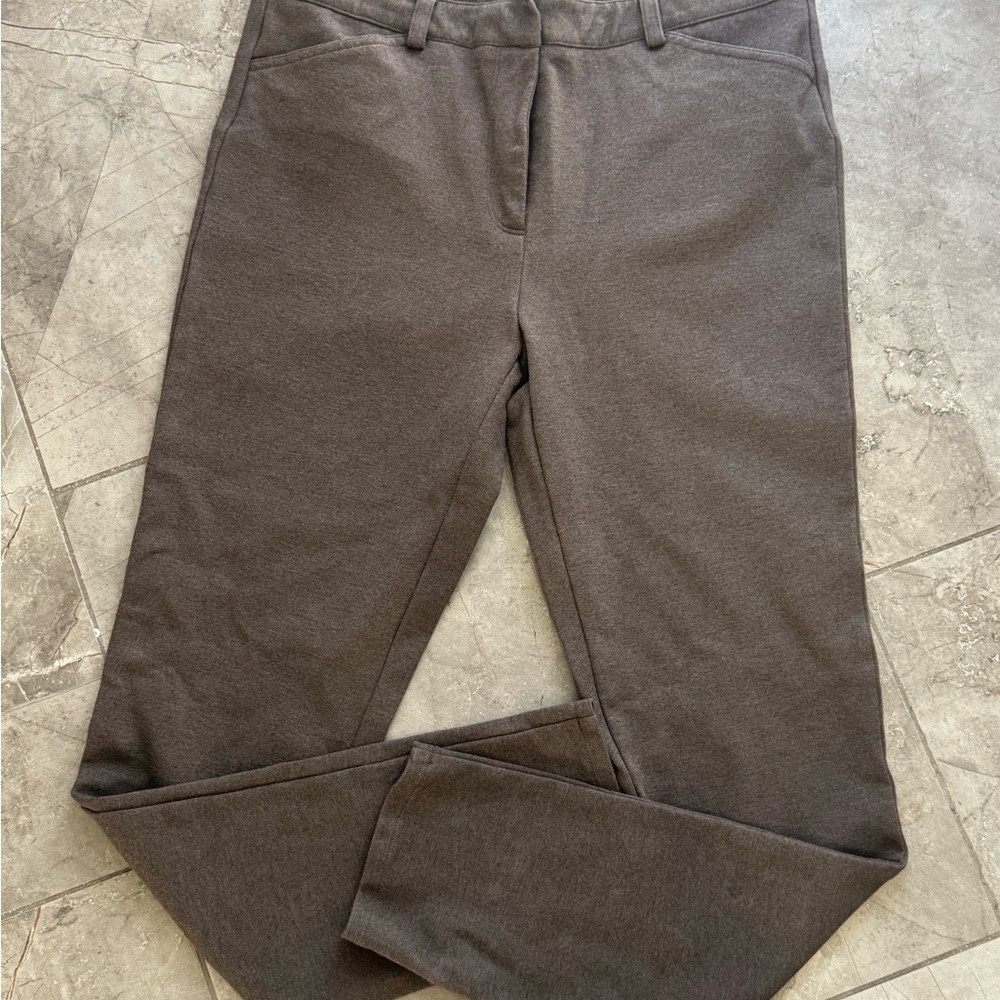 Calvin Klein Men's Dark Brown Stretch Dress Pants